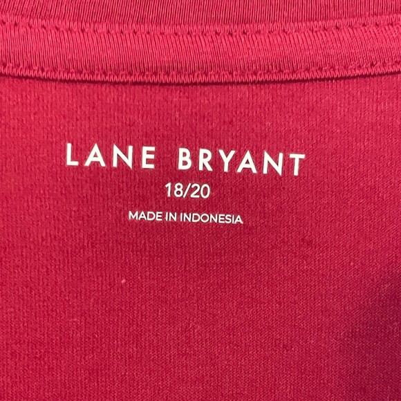 Lane Bryant V-Neck Fit & Flare Top Sz 18/20 - Picture 9 of 13